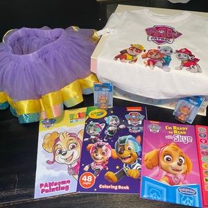 Paw Patrol tutu and t-shirt set